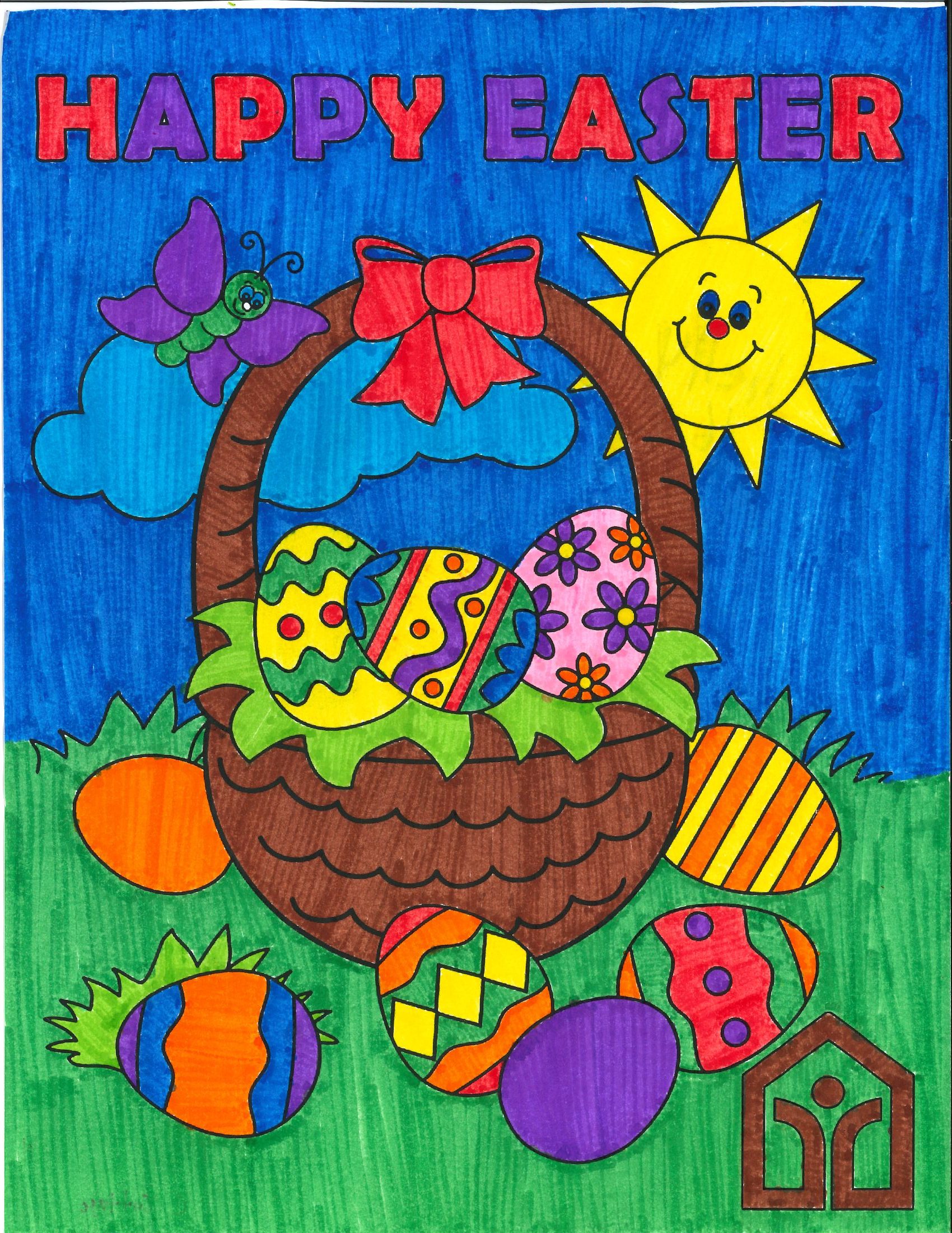 Easter Coloring Contest 2021